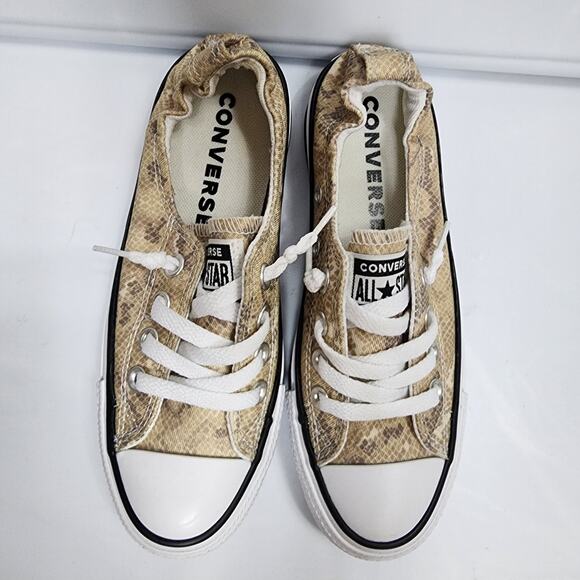 NWT Converse Snake Print Slip-On Shoes - Picture 5 of 10